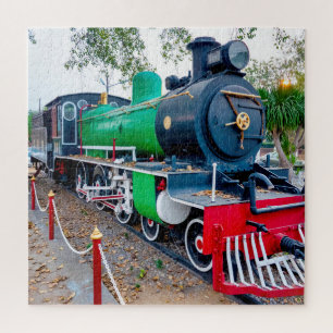Quebra-cabeça Locomotiva antiga