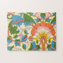 Quebra-cabeça Lodden Rosa (por William Morris)