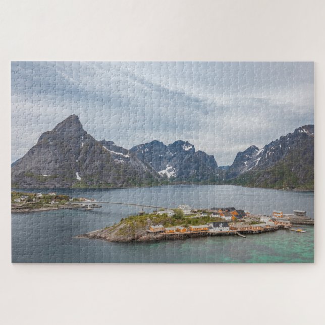 Quebra-cabeça Lofoten Islands Norway (Horizontal)