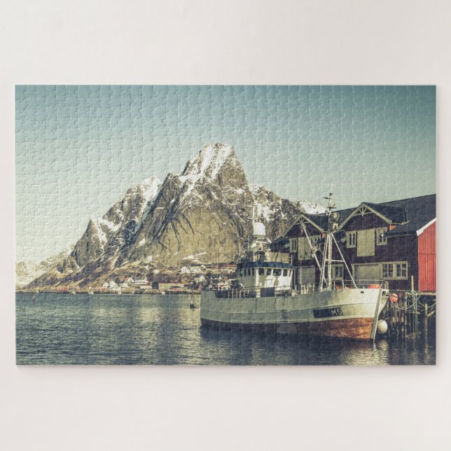 Quebra-cabeça Lofoten Vintage (Horizontal)