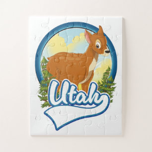 Quebra-cabeça logotipo da Utah Deer Travel