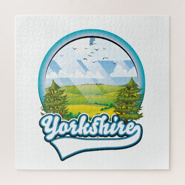 Quebra-cabeça logotipo da Yorkshire Travel (Vertical)
