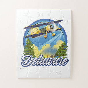 Quebra-cabeça Logotipo do viagem Delaware