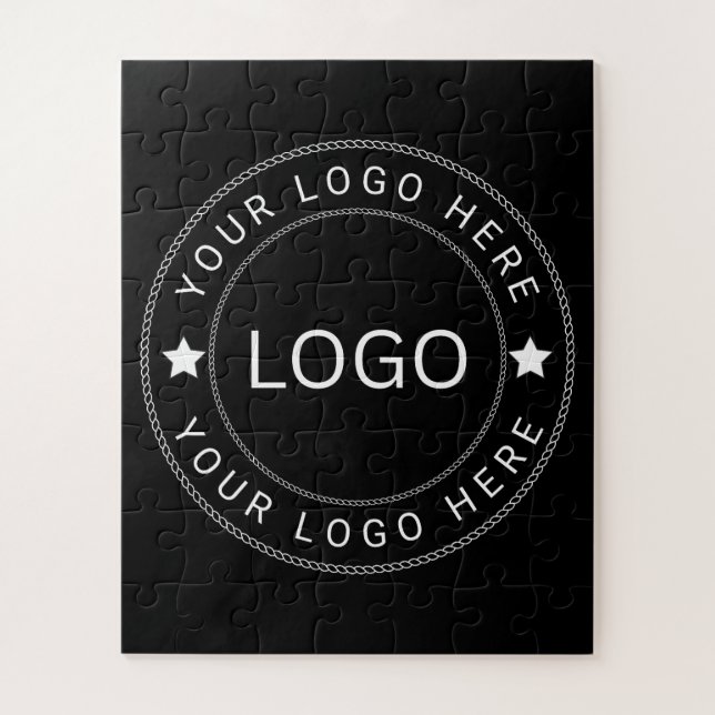 Quebra-cabeça Logotipo Personalizado  (Vertical)