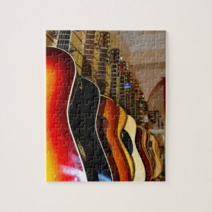 Quebra-cabeça Loja da guitarra
