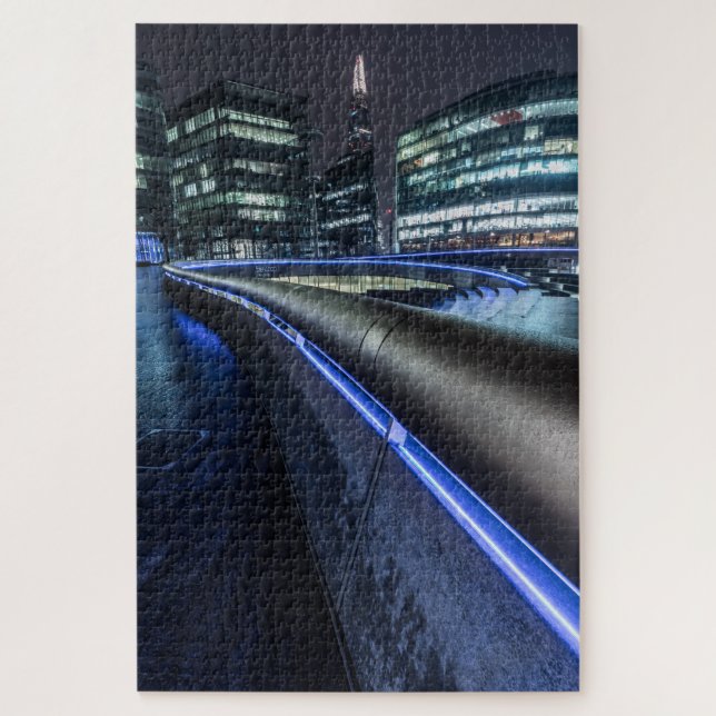 Quebra-cabeça Londres à noite (Vertical)