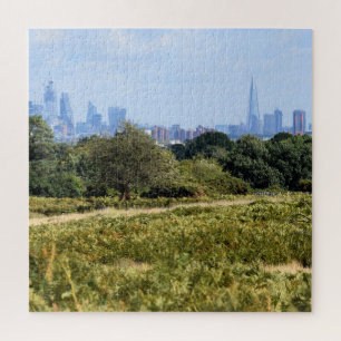 Quebra-cabeça Londres Skyline a partir do Richmond Park - 20x20