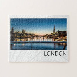 Quebra-cabeça Londres Uk Skyline Reino Unido Inglaterra Souvenir