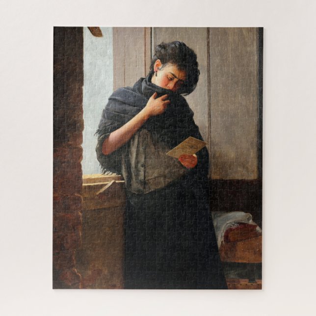 Quebra-cabeça Longing (Saudade) por Almeida Junior (Vertical)