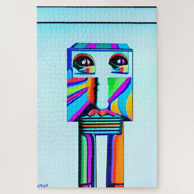 Quebra-cabeça Longings of Old Souls Surrealism Art (Vertical)