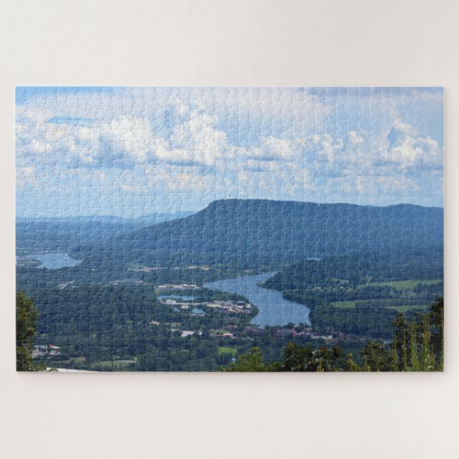 Quebra-cabeça Lookout Mountain - Chattanooga, Tennessee - 20x30 (Horizontal)