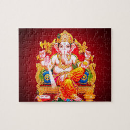 Quebra-cabeça Lord Ganesha Hindu God Puzzle
