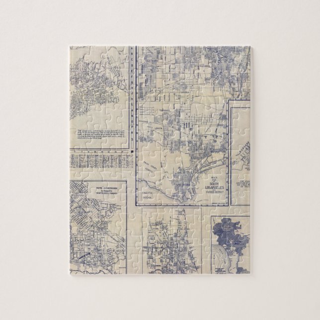 Quebra-cabeça Los Angeles, Califórnia (Vertical)