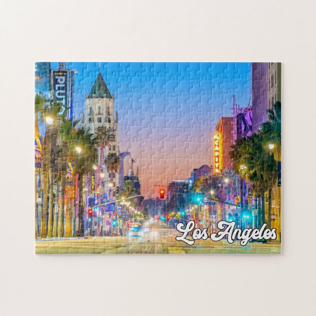 Quebra-cabeça Los Angeles, Califórnia, EUA (Horizontal)