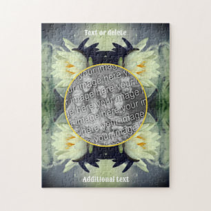 Quebra-cabeça Lotus Water Lily Flower Crie Sua Própria Foto