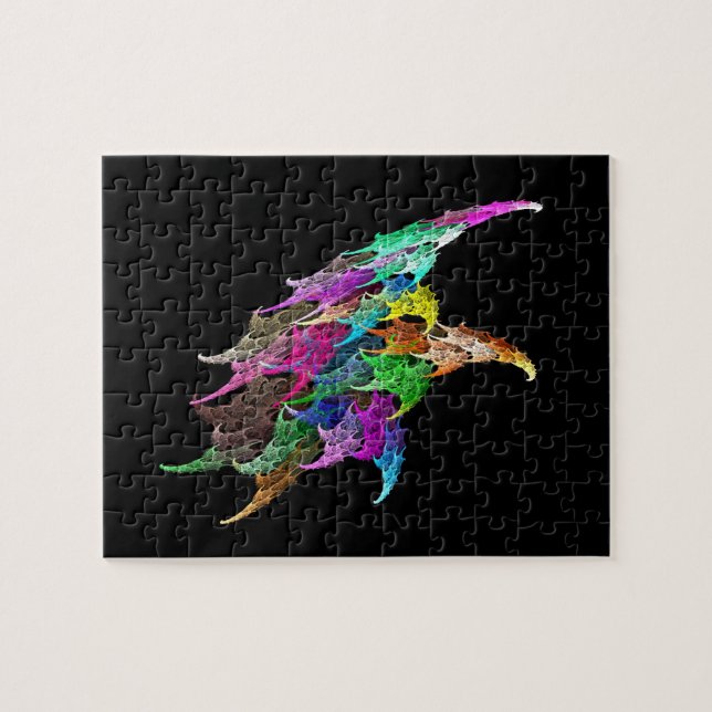 Quebra-cabeça louco da precipitação (Horizontal)