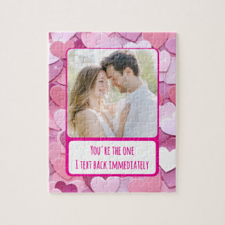 Quebra-cabeça Love Heart Confetti I Text Back