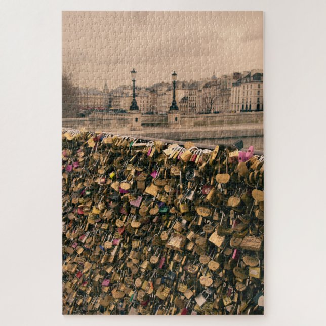 Quebra-cabeça Love Locks Paris (Vertical)