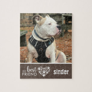 Quebra-cabeça Love Pet Dog Foto Personalizada