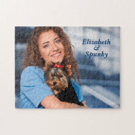 Quebra-cabeça Love Puppy Dog Pet Animal Photo Personalize