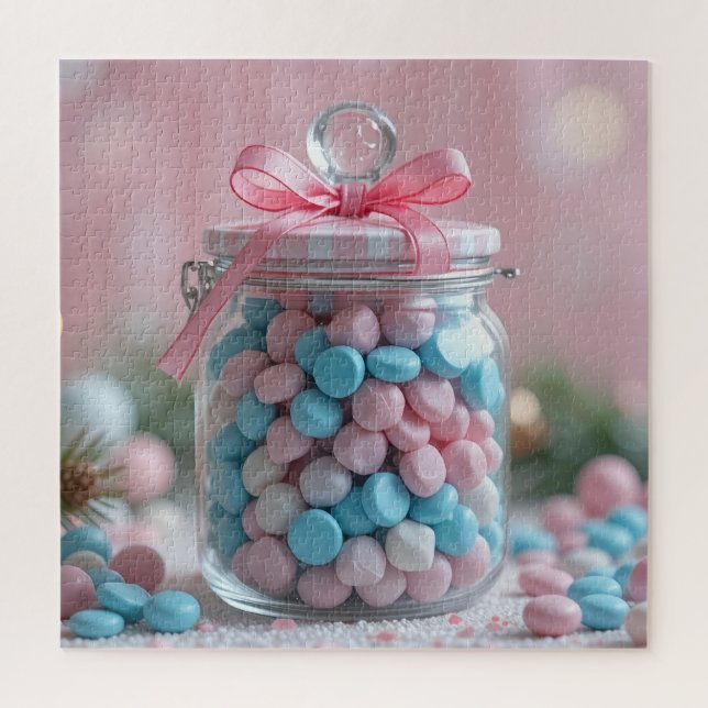 Quebra-cabeça lovely sweet jar (Vertical)