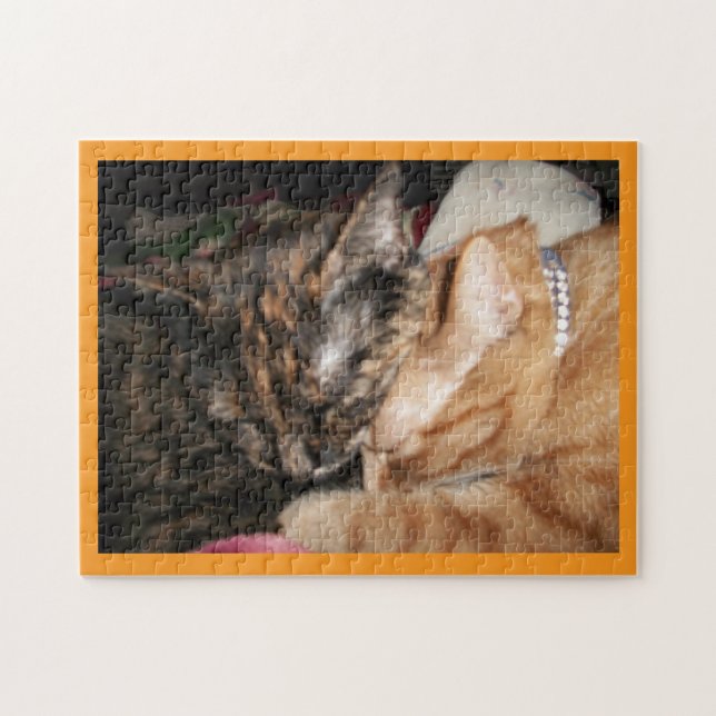 Quebra-cabeça Loving Cats Puzzle (Horizontal)