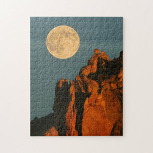 Quebra-cabeça Lua Cheia Falésias de Basalto Smith Rock State P