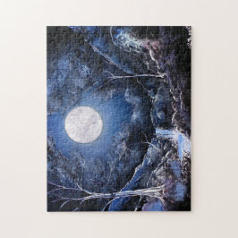 Quebra-cabeça Lua da floresta