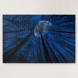 Quebra-cabeça Lua no Céu Noturno