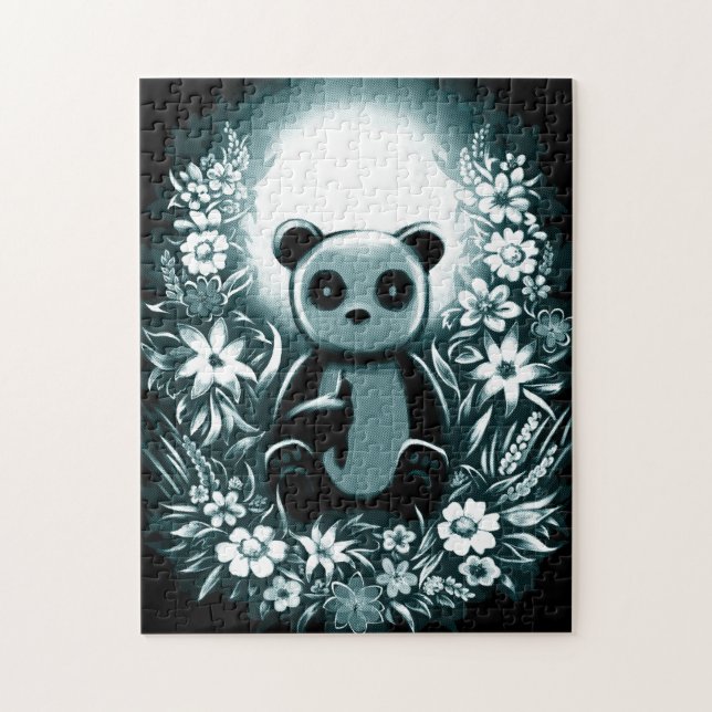 Quebra-cabeça Lua Panda (Vertical)