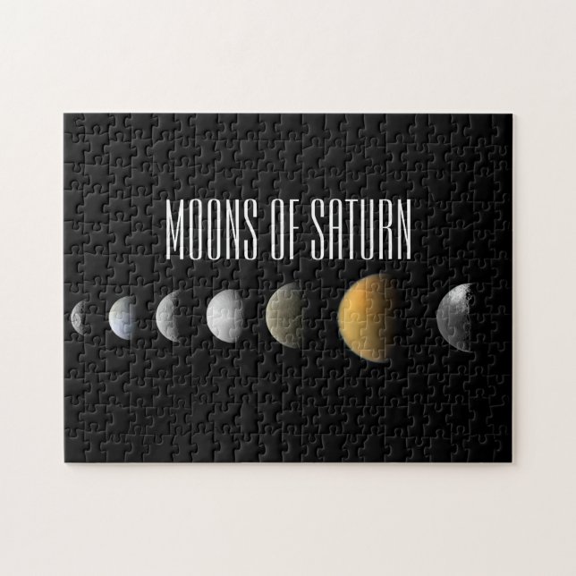 Quebra-cabeça Luas de Saturno (Horizontal)