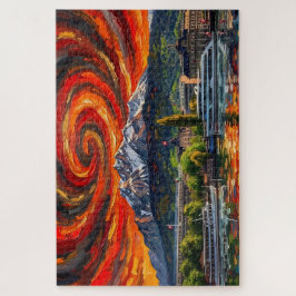 Quebra-cabeça Lucerne Alpine: Gallery Edition Solar Vortex