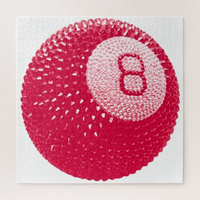 Quebra-cabeça Lucky Disco 8 Rosa, Lucky Disco Ball, Arte Funky (Vertical)