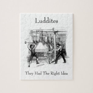 Quebra-cabeça Luddites - Tinham A Ideia Certa