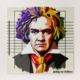 Quebra-cabeça Ludwig van Beethoven Vibrant Único