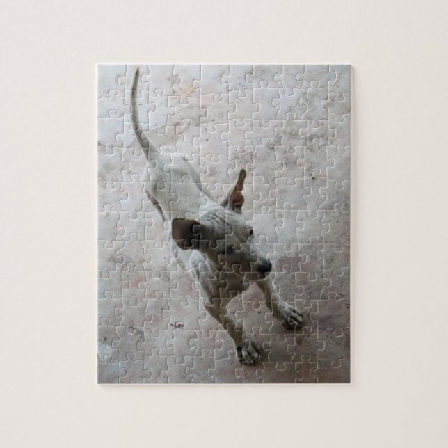 Quebra-cabeça Luk Maa... Tailandês Soi Puppy Dog (Vertical)