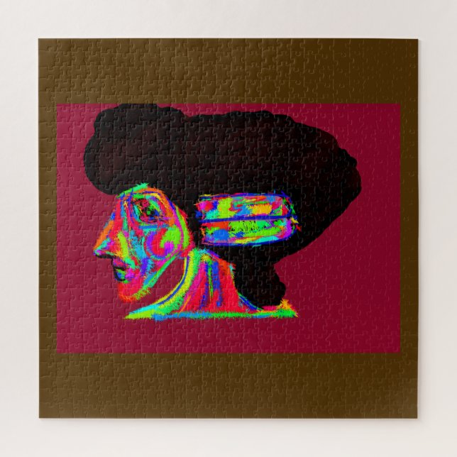 Quebra-cabeça Luna Wolfwoman Jigsaw Puzzle (Vertical)