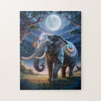 Quebra-cabeça Lunar Guardian Elephant
