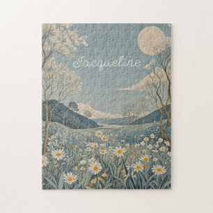 Quebra-cabeça Lunar Meadow Personalizado