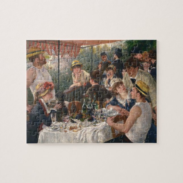 Quebra-cabeça Luncheon Boating Party - Renoir Painting (Horizontal)
