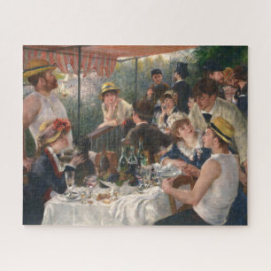 Quebra-cabeça Luncheon do Partido Barco por Pierre A. Renoir