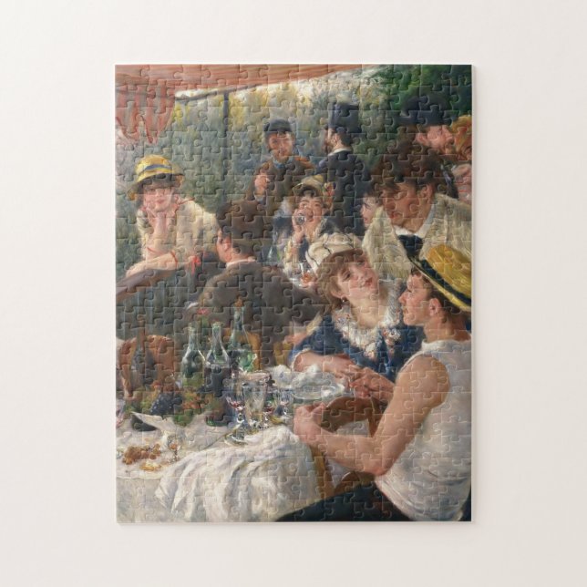 Quebra-cabeça Luncheon do Partido Barco, Renoir 1880 - 1881 (Vertical)