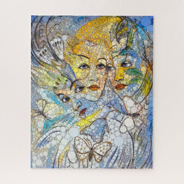 Quebra-cabeça Lunis, Infinity Dots by After Francis Picabia (Vertical)