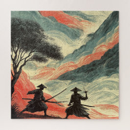 QUEBRA-CABEÇA LUTA DE SAMURAI