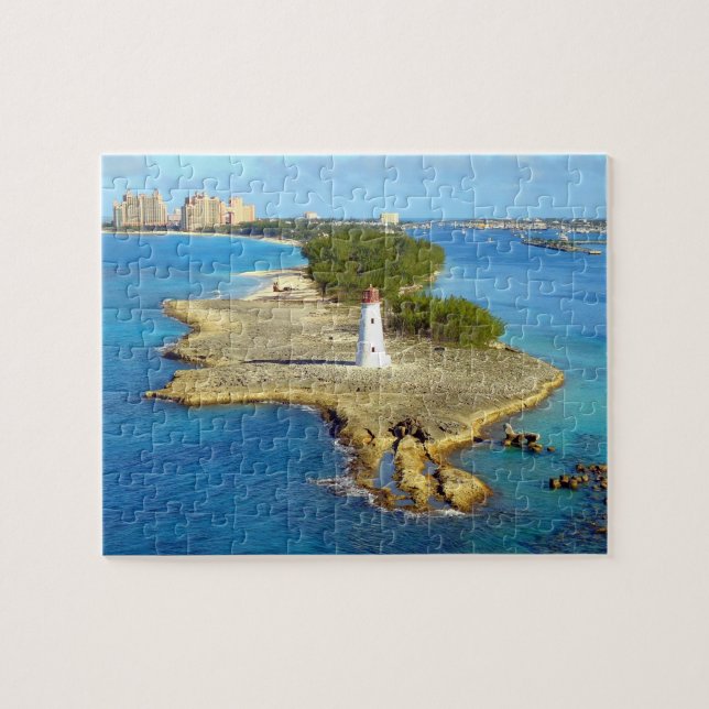 Quebra-cabeça Luz da Ilha Paradise (Horizontal)