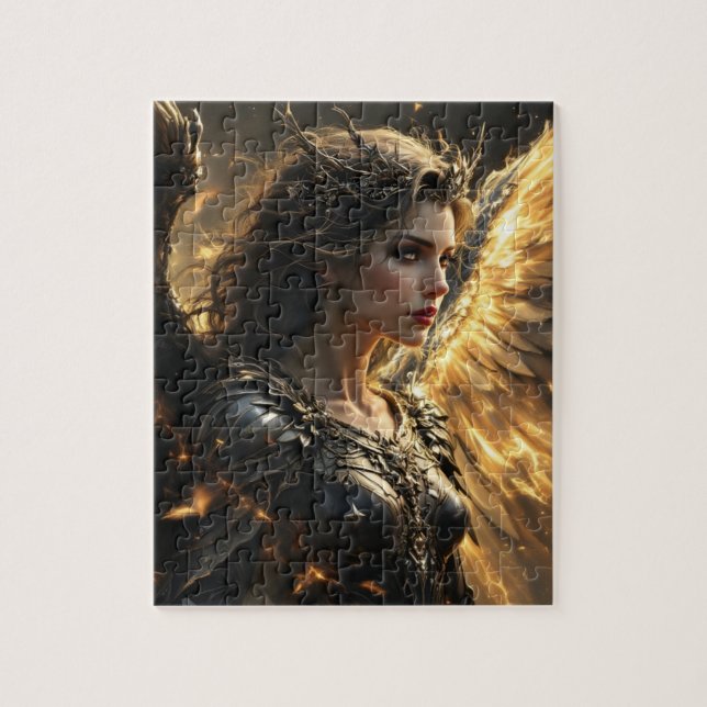 Quebra-cabeça Luz de Ashenlight: O Seraph de Shadowigname (Vertical)