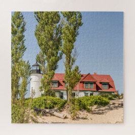 Quebra-cabeça Luz solar em Point Betsie Lighthouse