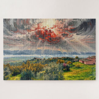 Quebra-cabeça Luz Úmbria: Edição Montefalco Sky Gallery