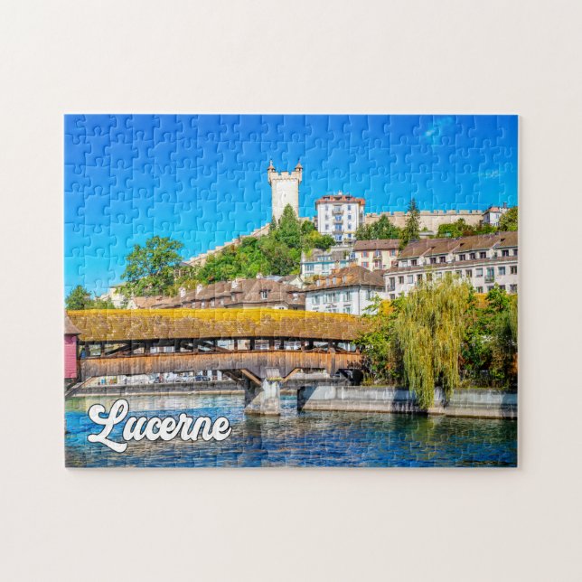 Quebra-cabeça Luzerna, Suiça (Horizontal)