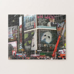 Quebra-cabeça Luzes de Nova Iorque Times Square City